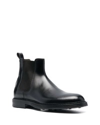 schwarze Chelsea Boots aus Leder von Henderson Baracco