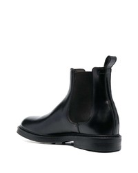 schwarze Chelsea Boots aus Leder von Henderson Baracco