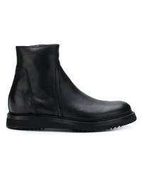 schwarze Chelsea Boots aus Leder von Rick Owens