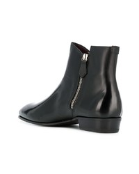 schwarze Chelsea Boots aus Leder von Lidfort