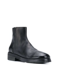 schwarze Chelsea Boots aus Leder von Marsèll