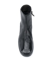 schwarze Chelsea Boots aus Leder von Marsèll