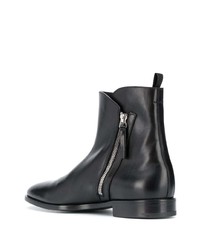 schwarze Chelsea Boots aus Leder von Premiata