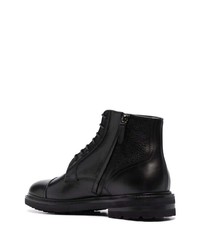 schwarze Chelsea Boots aus Leder von Henderson Baracco