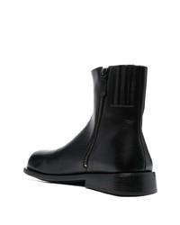 schwarze Chelsea Boots aus Leder von Marsèll