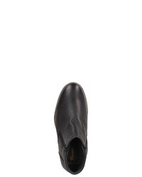 schwarze Chelsea Boots aus Leder von Sioux