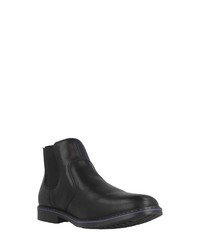 schwarze Chelsea Boots aus Leder von Skechers