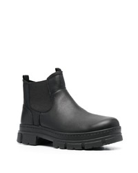 schwarze Chelsea Boots aus Leder von UGG