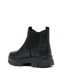 schwarze Chelsea Boots aus Leder von UGG