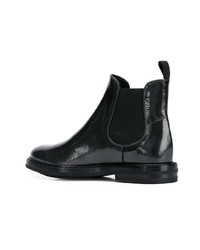 schwarze Chelsea Boots aus Leder von AGL