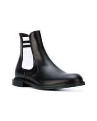 schwarze Chelsea Boots aus Leder von Fendi