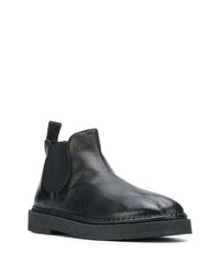 schwarze Chelsea Boots aus Leder von Marsèll