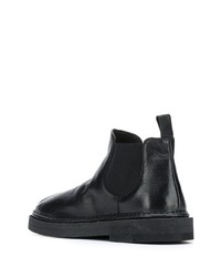 schwarze Chelsea Boots aus Leder von Marsèll