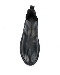 schwarze Chelsea Boots aus Leder von Marsèll