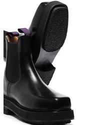 schwarze Chelsea Boots aus Leder von Eytys