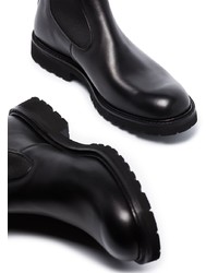 schwarze Chelsea Boots aus Leder von Tricker's