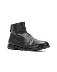 schwarze Chelsea Boots aus Leder von Marsèll