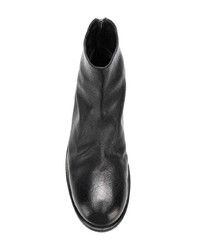 schwarze Chelsea Boots aus Leder von Marsèll