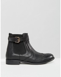 schwarze Chelsea Boots aus Leder von Carvela