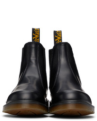 schwarze Chelsea Boots aus Leder von Dr. Martens