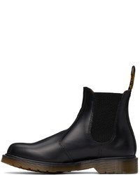 schwarze Chelsea Boots aus Leder von Dr. Martens