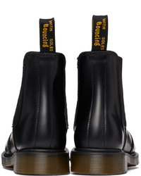 schwarze Chelsea Boots aus Leder von Dr. Martens