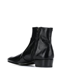 schwarze Chelsea Boots aus Leder von Lidfort