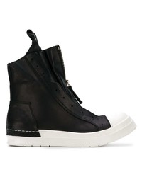 schwarze Chelsea Boots aus Leder von Cinzia Araia