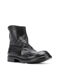 schwarze Chelsea Boots aus Leder von Premiata