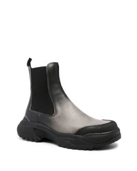 schwarze Chelsea Boots aus Leder von Gmbh