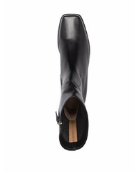 schwarze Chelsea Boots aus Leder von Marsèll