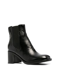 schwarze Chelsea Boots aus Leder von Our Legacy