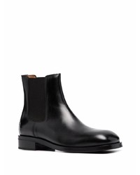 schwarze Chelsea Boots aus Leder von Sandro