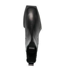 schwarze Chelsea Boots aus Leder von Just Cavalli