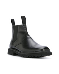 schwarze Chelsea Boots aus Leder von Mackintosh 0002