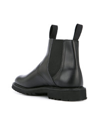 schwarze Chelsea Boots aus Leder von Mackintosh 0002