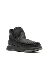 schwarze Chelsea Boots aus Leder von Mou