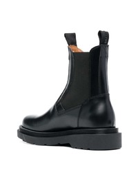 schwarze Chelsea Boots aus Leder von Buttero