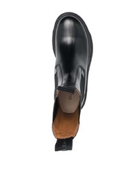 schwarze Chelsea Boots aus Leder von Buttero