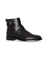 schwarze Chelsea Boots aus Leder von Burberry