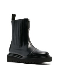 schwarze Chelsea Boots aus Leder von Toga