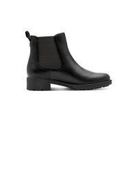 schwarze Chelsea Boots aus Leder von Tamaris