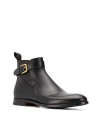 schwarze Chelsea Boots aus Leder von Scarosso