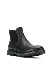 schwarze Chelsea Boots aus Leder von Leqarant