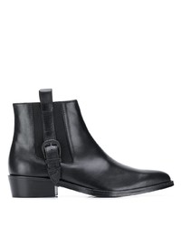 schwarze Chelsea Boots aus Leder von Toga Virilis