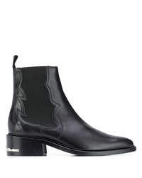 schwarze Chelsea Boots aus Leder von Toga Virilis