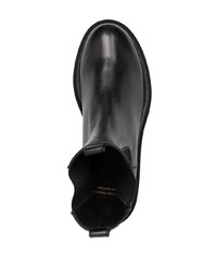 schwarze Chelsea Boots aus Leder von Officine Creative