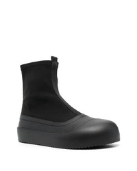 schwarze Chelsea Boots aus Leder von Vic Matie