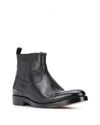 schwarze Chelsea Boots aus Leder von Golden Goose