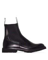 schwarze Chelsea Boots aus Leder von Tricker's